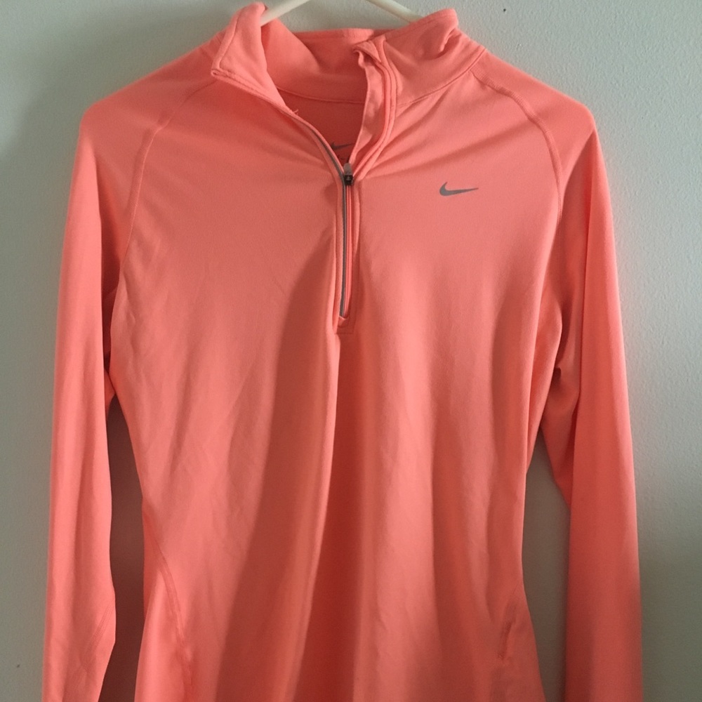 PEACH NIKE ZIP UP